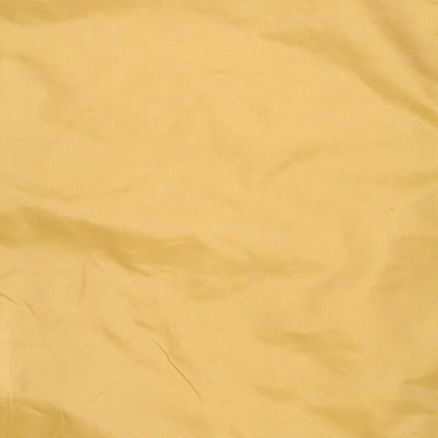 Photo of the fabric Taffy Cadmium swatch by James Dunlop Essentials. Use for Curtains, Upholstery Light Duty, Accessory, Top of Bed. Style of Plain, Taffeta