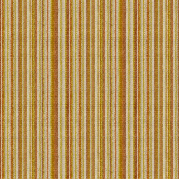 Photo of the fabric Bingo Gold swatch by Zepel FibreGuard Pro. Use for Upholstery, Accessory. Style of Chenille, Stripe