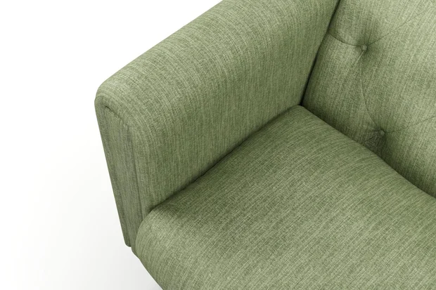 Photo of the fabric Trezor Laurel swatch by James Dunlop FibreGuard. Use for Curtains, Upholstery, Accessory. Style of Chenille, Plain