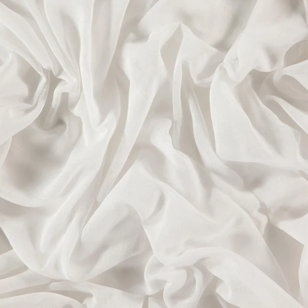 Photo of the fabric Rustica Crystal swatch by Zepel. Use for Sheer Curtains. Style of Plain, Sheer