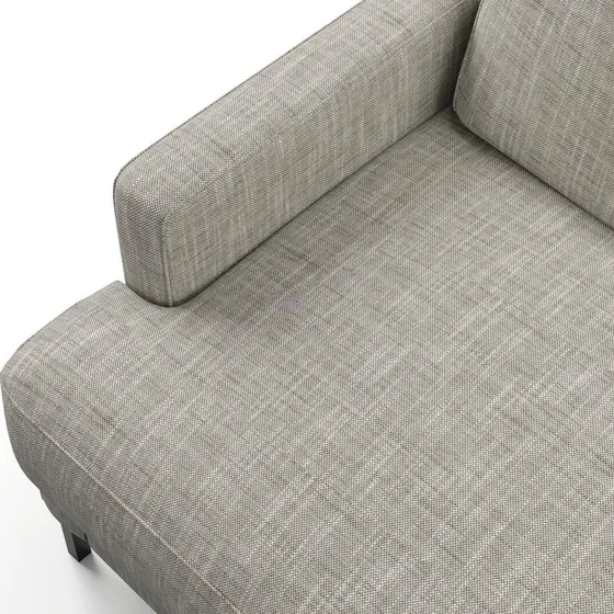 Photo of the fabric Ficus Zinc swatch by Mokum. Use for Upholstery, Accessory. Style of Plain, Texture