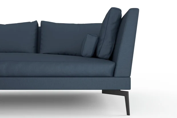 Photo of the fabric Eternal Coast swatch by Mokum. Use for Curtains, Upholstery, Accessory. Style of Plain, Texture
