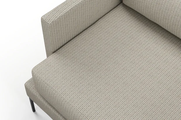 Photo of the fabric Esplanade Linen swatch by Mokum. Use for Upholstery, Accessory. Style of Plain, Texture