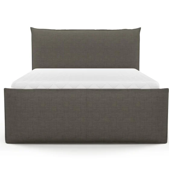 Photo of the fabric Ficus Smoke swatch by Mokum. Use for Upholstery, Accessory. Style of Plain, Texture
