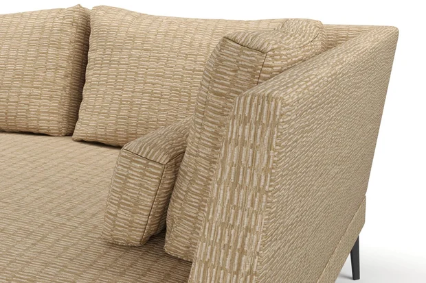 Photo of the fabric Raku Clay swatch by Mokum. Use for Upholstery, Accessory. Style of Plain, Texture
