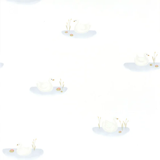 Photo of the fabric Leonie Wallpaper 8549 8549 63 45 swatch by Casadeco. Use for Wall Covering. Style of Childrens