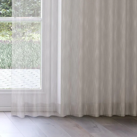 Photo of the fabric Alliance FR Nomad swatch by James Dunlop. Use for Sheer Curtains. Style of Plain, Sheer