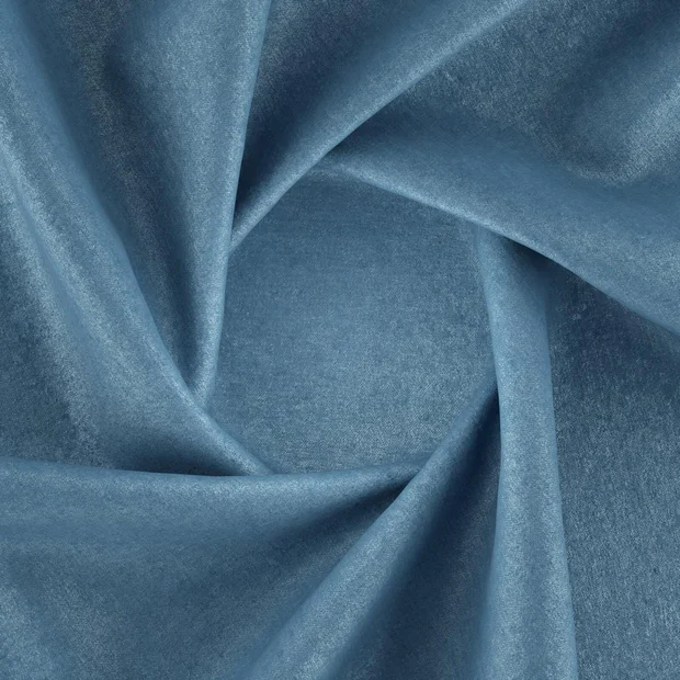 Photo of the fabric Drama Spa swatch by Zepel FibreGuard. Use for Curtains, Upholstery, Accessory, Top of Bed. Style of Chenille, Plain