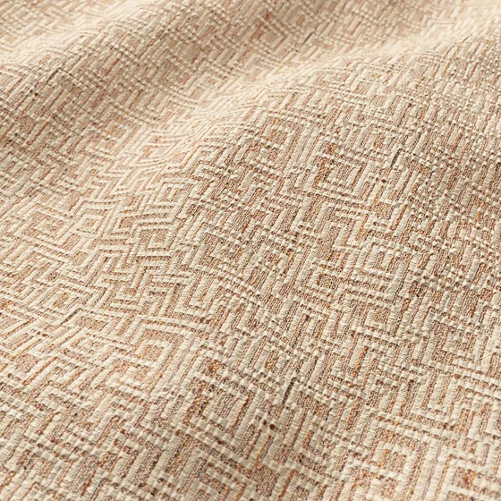 Photo of the fabric Turnkey Chutney swatch by Zepel FibreGuard. Use for Upholstery, Accessory, Top of Bed. Style of Geometric, Jacquard