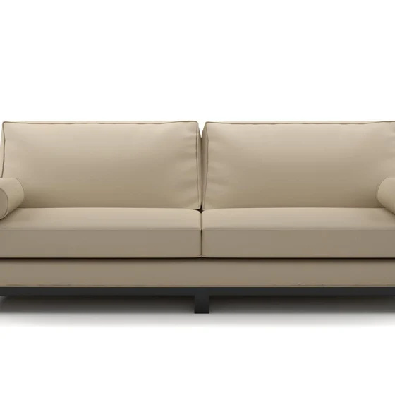Photo of the fabric Supervio Taupe swatch by James Dunlop FibreGuard. Use for Upholstery, Accessory, Top of Bed. Style of Plain, Velvet