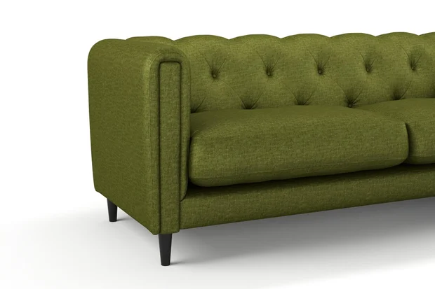 Photo of the fabric Poker Garden swatch by James Dunlop FibreGuard. Use for Upholstery, Accessory, Top of Bed. Style of Chenille, Plain