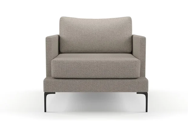 Photo of the fabric Coupole Quartz swatch by Mokum. Use for Upholstery, Accessory. Style of Plain, Texture