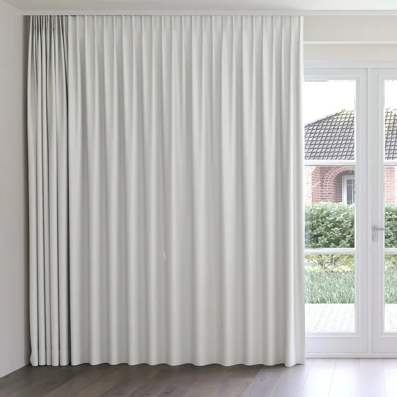 Photo of the fabric Dream Weaver 300 Micro swatch by James Dunlop. Use for Curtains. Style of Dim Out, Plain