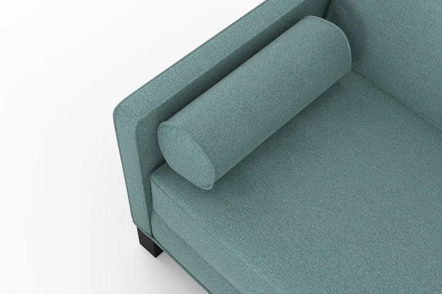Photo of the fabric Ambiant Bayou swatch by James Dunlop FibreGuard. Use for Upholstery, Accessory, Top of Bed. Style of Plain, Texture