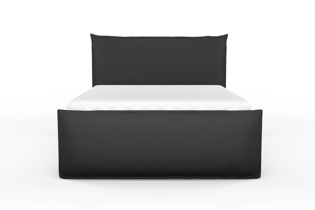 Photo of the fabric Epitome Basalt swatch by Mokum. Use for Upholstery, Accessory. Style of Plain, Taffeta