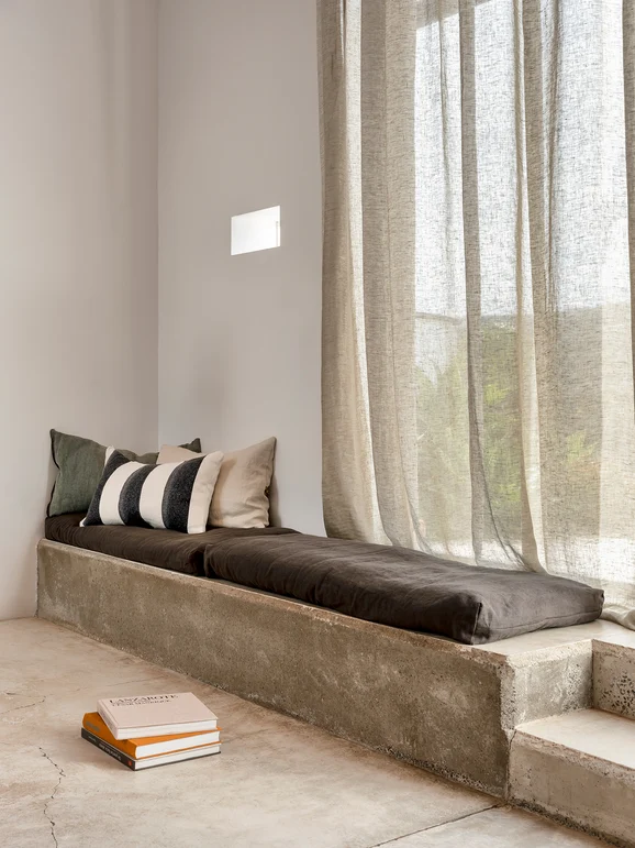 Photo of the fabric Dalur YP23012 in situ by Designs Of The Time. Use for Curtains. Style of Plain