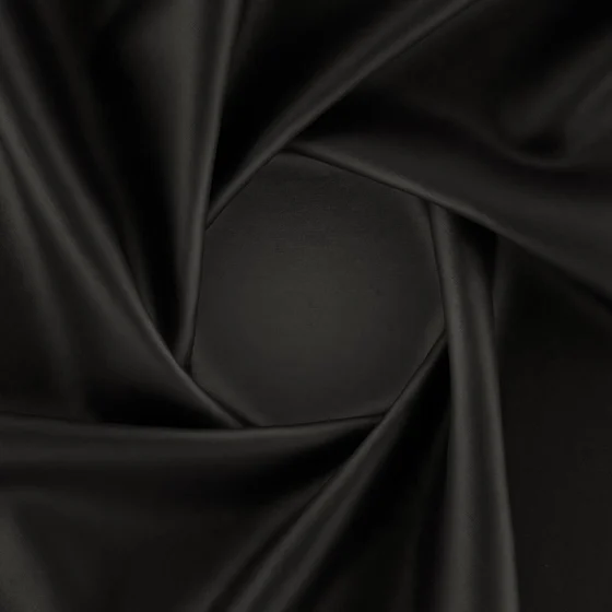 Photo of the fabric Mont Blanc Onyx swatch by Zepel. Use for Curtains, Upholstery, Accessory, Top of Bed. Style of Plain, Velvet