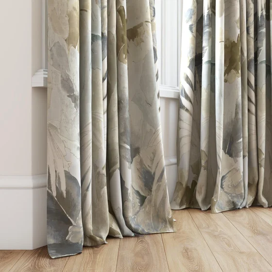 Photo of the fabric Canopy Gilver swatch by James Dunlop. Use for Curtains, Accessory. Style of Floral And Botannical