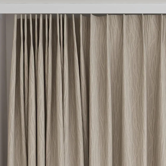 Photo of the fabric Sandrift Driftwood swatch by James Dunlop Essentials. Use for Curtains, Accessory. Style of Plain, Texture