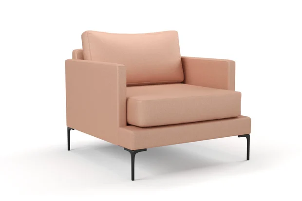 Photo of the fabric Pueblo Sunrise swatch by Mokum. Use for Upholstery, Accessory. Style of Plain, Texture