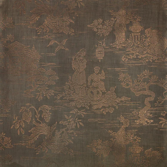 Photo of the fabric Isenzo Wp W962 04 swatch by Black Edition. Use for Wall Covering. Style of Floral And Botannical, Uncoated Non-Woven