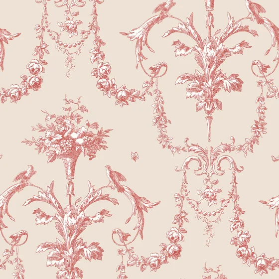 Photo of the fabric Corne Dabondance Wallpaper 8792 8792 82 13 swatch by Casadeco. Use for Wall Covering