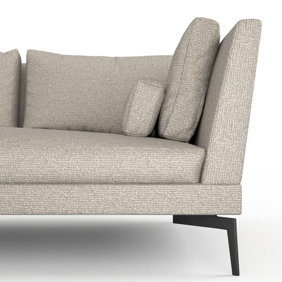 Photo of the fabric Grain Stucco swatch by Mokum. Use for Upholstery, Accessory, Top of Bed. Style of Plain, Texture