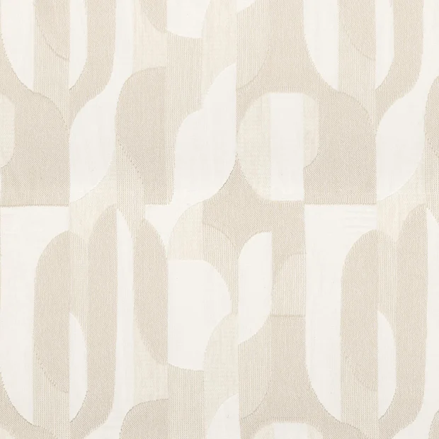 Photo of the fabric Ethere 4849 0291 swatch by Casamance. Use for Sheer Curtains. Style of Geometric, Sheer