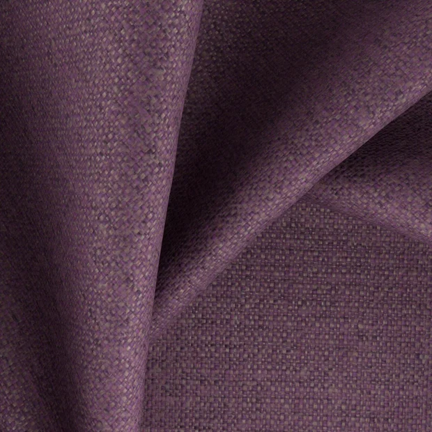 Photo of the fabric Bravo Amethyst swatch by Zepel FibreGuard. Use for Upholstery, Accessory, Top of Bed. Style of Plain, Texture