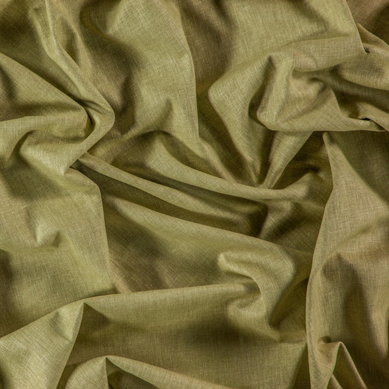 Photo of the fabric Navarra Oasis swatch by Zepel. Use for Curtains, Upholstery, Accessory, Top of Bed. Style of Plain, Taffeta