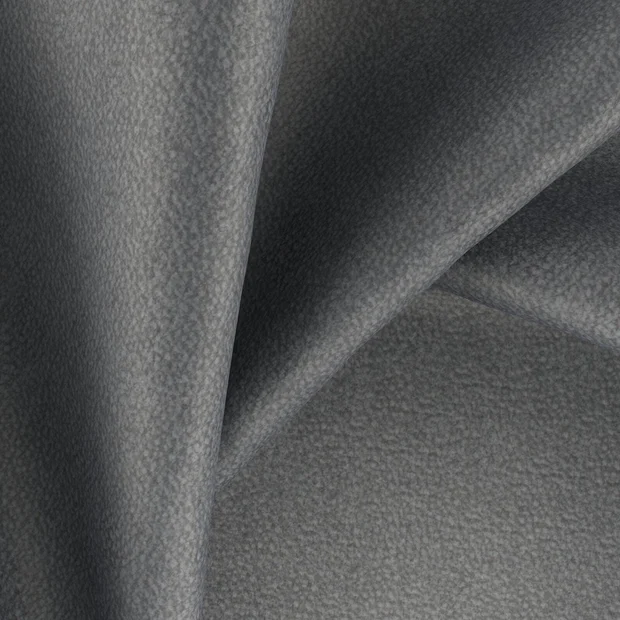 Photo of the fabric Feather Soft Elephant swatch by Zepel FibreGuard. Use for Upholstery, Accessory, Top of Bed. Style of Plain, Velvet