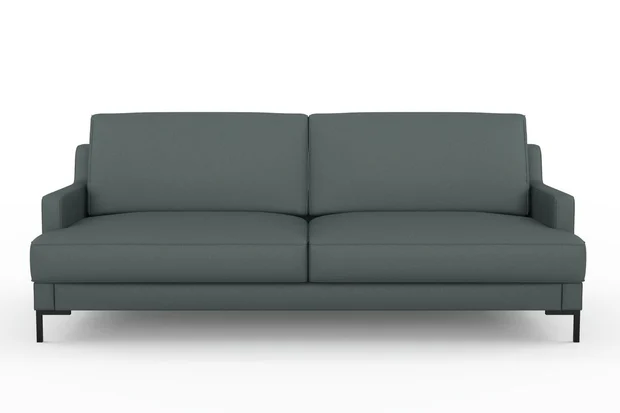 Photo of the fabric Infinite Kelp swatch by Mokum. Use for Curtains, Upholstery, Accessory, Top of Bed. Style of Plain, Texture