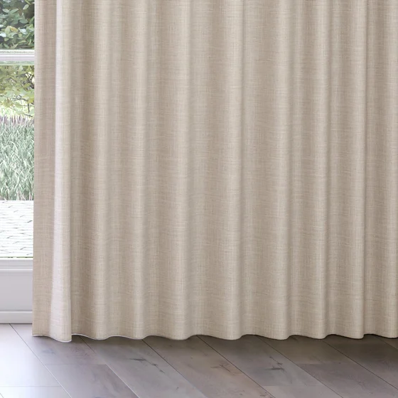 Photo of the fabric Chatham Linen swatch by James Dunlop Essentials. Use for Curtains. Style of Plain, Texture