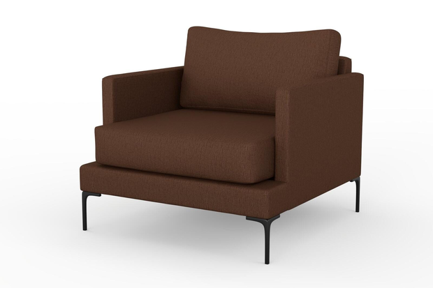 Photo of the fabric Pandanus Tamarind swatch by Mokum. Use for Upholstery. Style of Plain, Taffeta