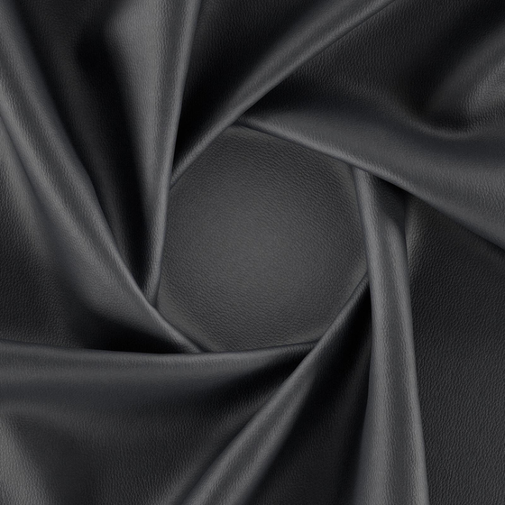 Photo of the fabric Bonanza Onyx swatch by Zepel. Use for Upholstery. Style of Leather And Vinyl, Plain