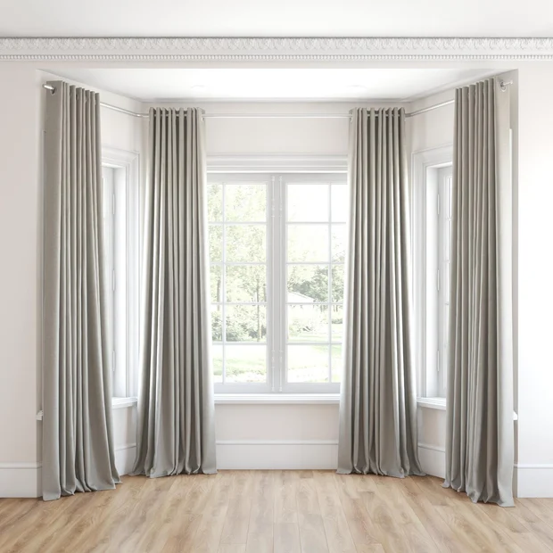 Photo of the fabric Element Mineral swatch by James Dunlop. Use for Curtains. Style of Plain, Texture