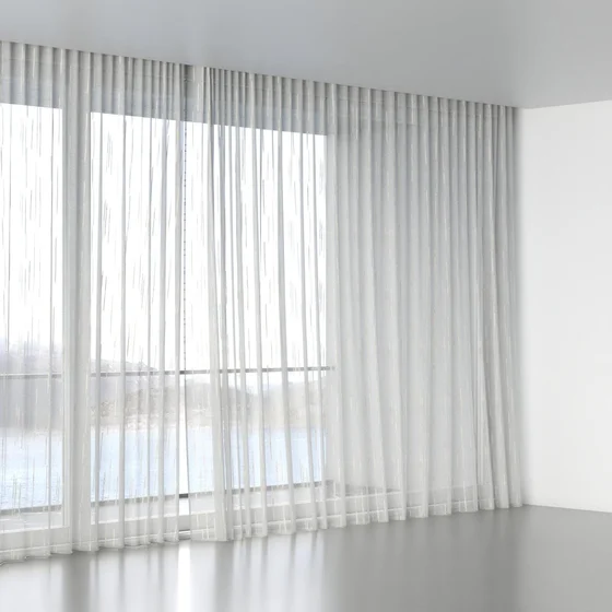 Photo of the fabric Tidal Dew swatch by James Dunlop. Use for Sheer Curtains. Style of Plain, Sheer