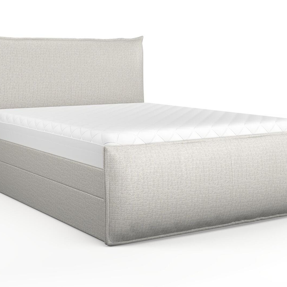 Photo of the fabric Strata Silver swatch by Mokum. Use for Upholstery, Accessory. Style of Plain, Texture