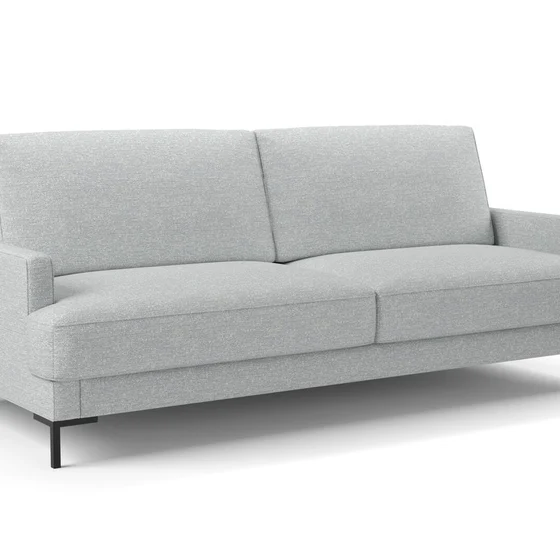 Photo of the fabric Elba Oyster swatch by Mokum. Use for Upholstery, Accessory. Style of Plain, Texture