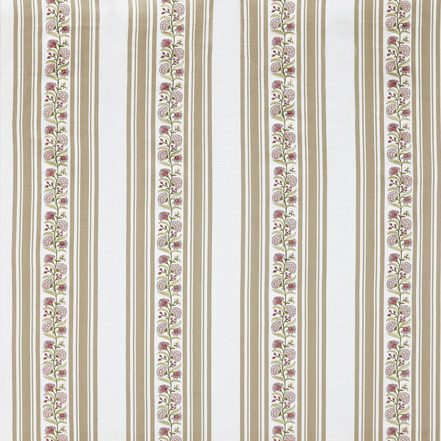 Photo of the fabric Wyndley 4177 204 swatch by Prestigious. Use for Curtains, Accessory. Style of Jacquard, Stripe