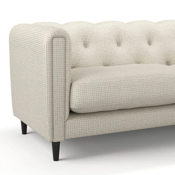Photo of the fabric Heritage Natural swatch by James Dunlop. Use for Upholstery, Accessory. Style of Traditional