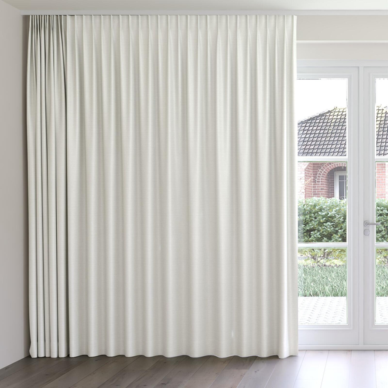 Photo of the fabric Luxe Magnolia swatch by James Dunlop Essentials. Use for Curtains, Accessory, Top of Bed. Style of Plain, Texture
