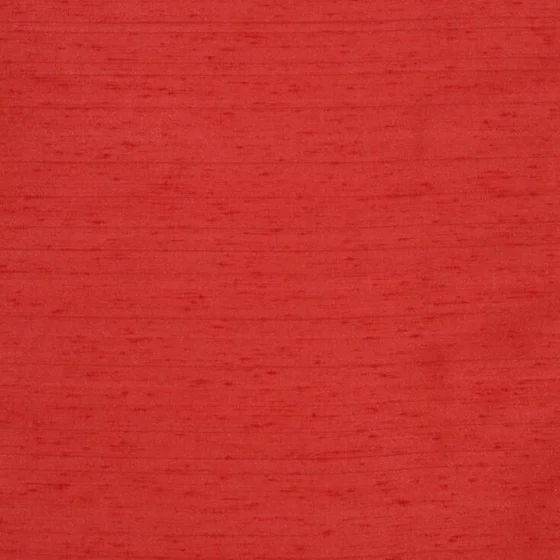 Photo of the fabric Luxe Strawberry swatch by James Dunlop Essentials. Use for Curtains, Accessory, Top of Bed. Style of Plain, Texture