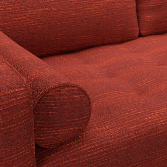 Photo of the fabric Gala Sierra swatch by James Dunlop FibreGuard. Use for Upholstery, Accessory. Style of Geometric, Jacquard