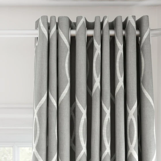 Photo of the fabric Latimer Dove swatch by James Dunlop. Use for Curtains, Accessory. Style of Traditional