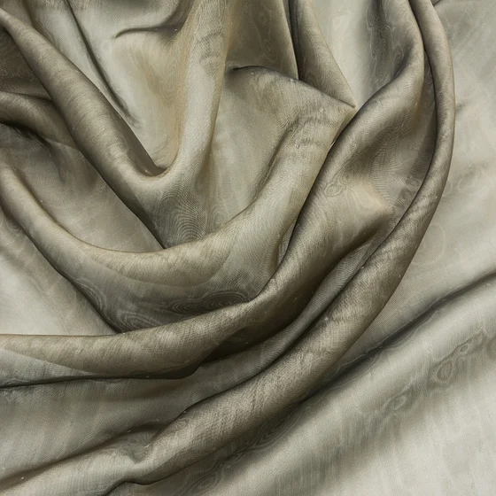 Photo of the fabric Altubic 2808 827 swatch by Fischbacher 1819. Use for Sheer Curtains. Style of Plain, Sheer