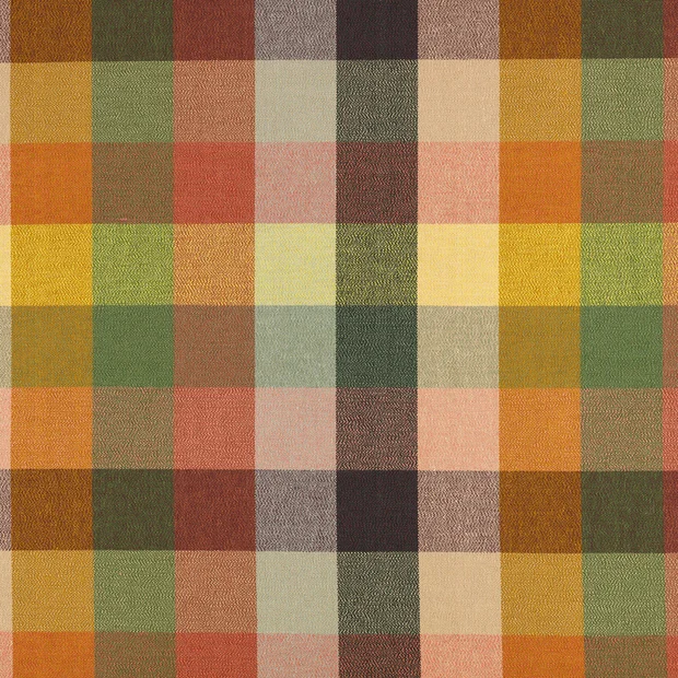 Photo of the fabric Shuffle FR K5367 02 swatch by Kirkby Design. Use for Upholstery, Accessory. Style of Checks, Jacquard