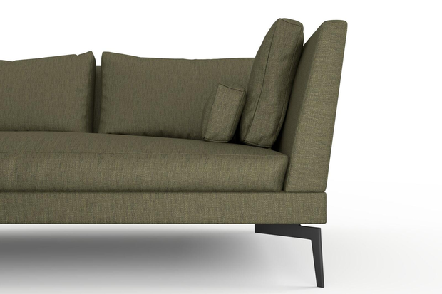 Photo of the fabric Pandanus Agave swatch by Mokum. Use for Upholstery. Style of Plain, Taffeta