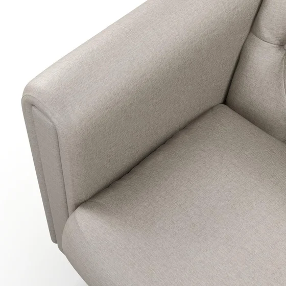 Photo of the fabric Poker Dove swatch by James Dunlop FibreGuard. Use for Upholstery, Accessory, Top of Bed. Style of Chenille, Plain