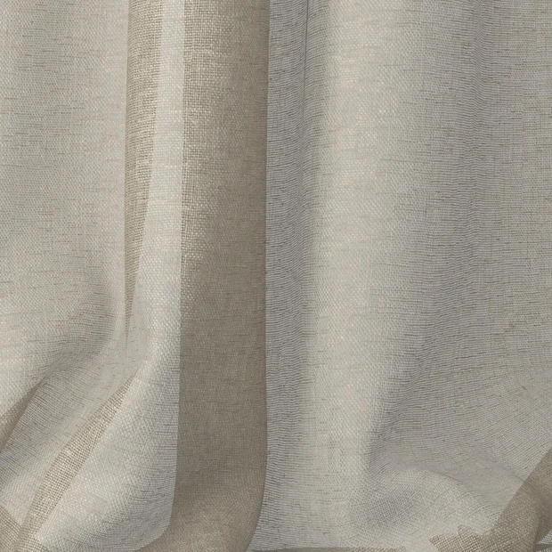 Photo of the fabric Foreshore Linen swatch by James Dunlop. Use for Sheer Curtains. Style of Plain, Sheer